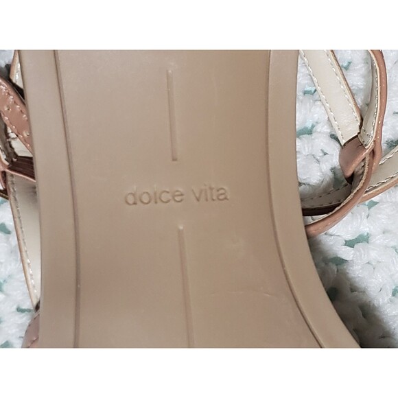Dolce Vita Britt Sandals Size 9 Whiskey Stella Brown NEW in Box (Box Worn) - Picture 10 of 16
